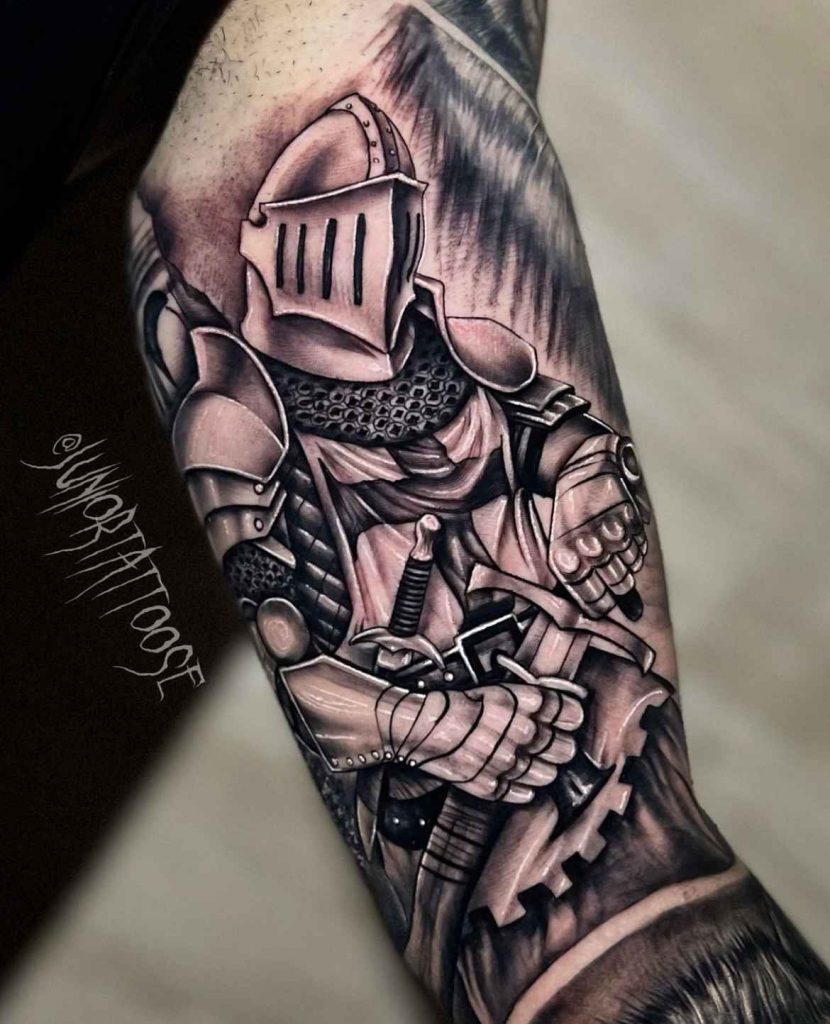 Foto de tatuagem feita por Junior tattoo (@juniortattoose)