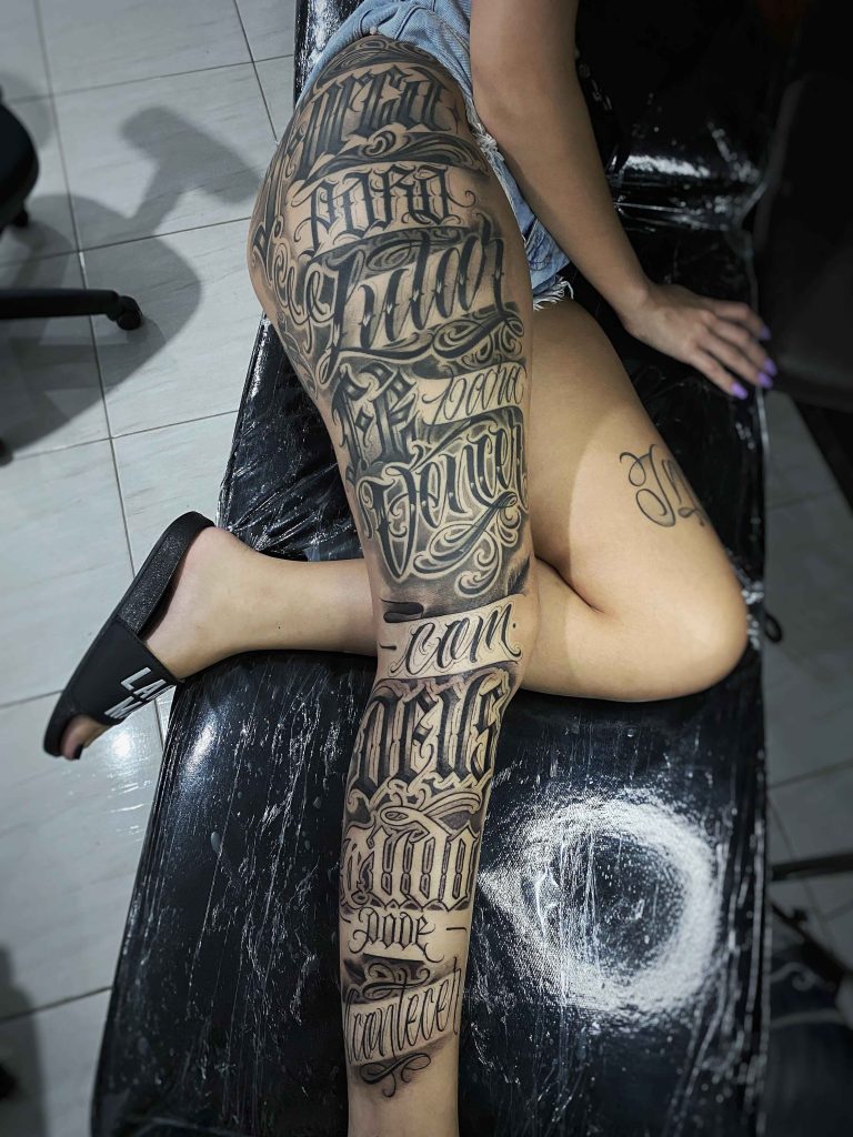 Foto de tatuagem feita por Leonardo Pauletti (@paulettileo)