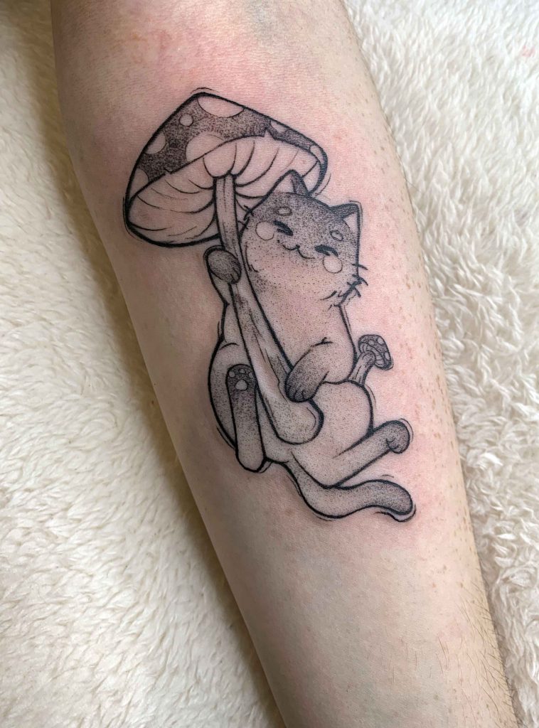 Foto de tatuagem feita por Amanda Palma (@amandap.ink)