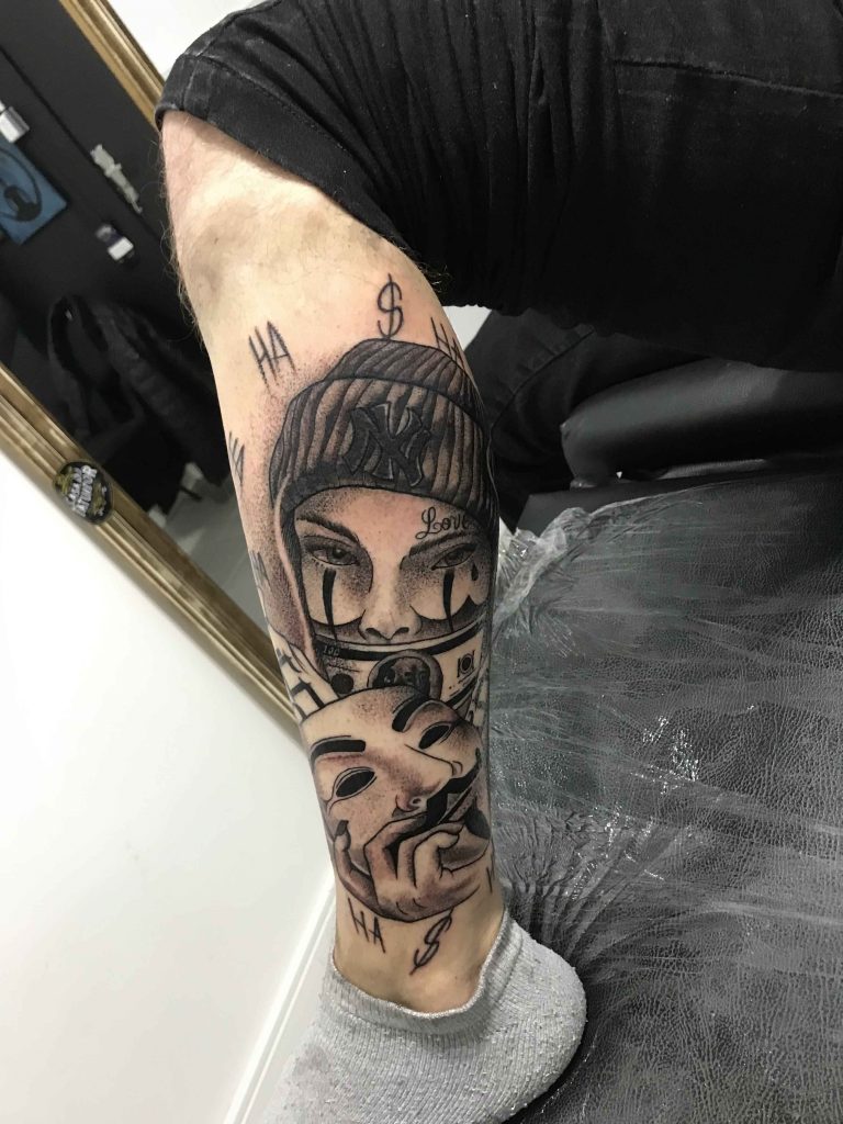 Foto de tatuagem feita por Nico (@nic0_tattoo)