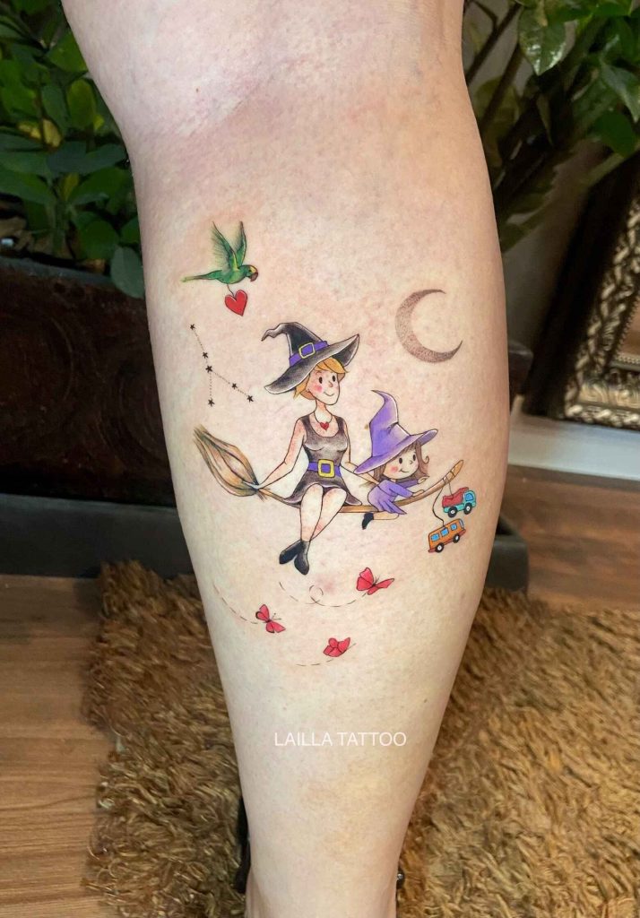 Foto de tatuagem feita por Lailla Fernandes (@laillatattoo)