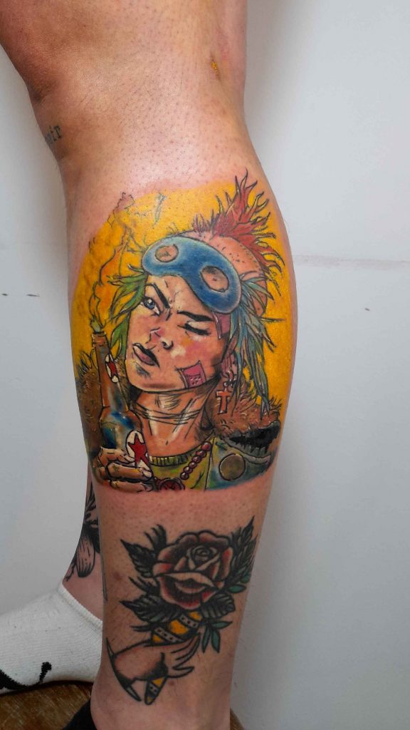 Foto de tatuagem feita por Nadja Romero (@nadja.romero)