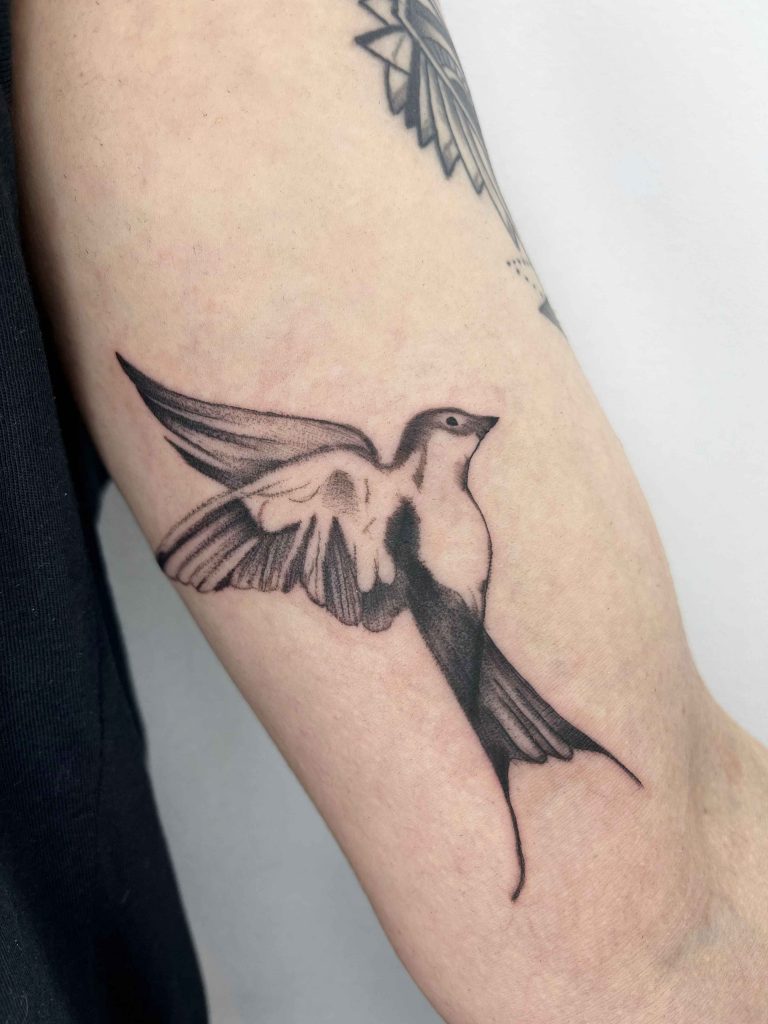 Foto de tatuagem feita por Ranyelle Melo (@rannymelo)
