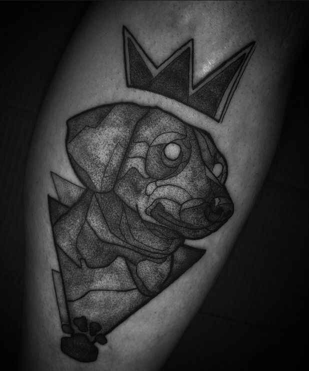 Foto de tatuagem feita por Mateus Turcato (@turcatotattoo)