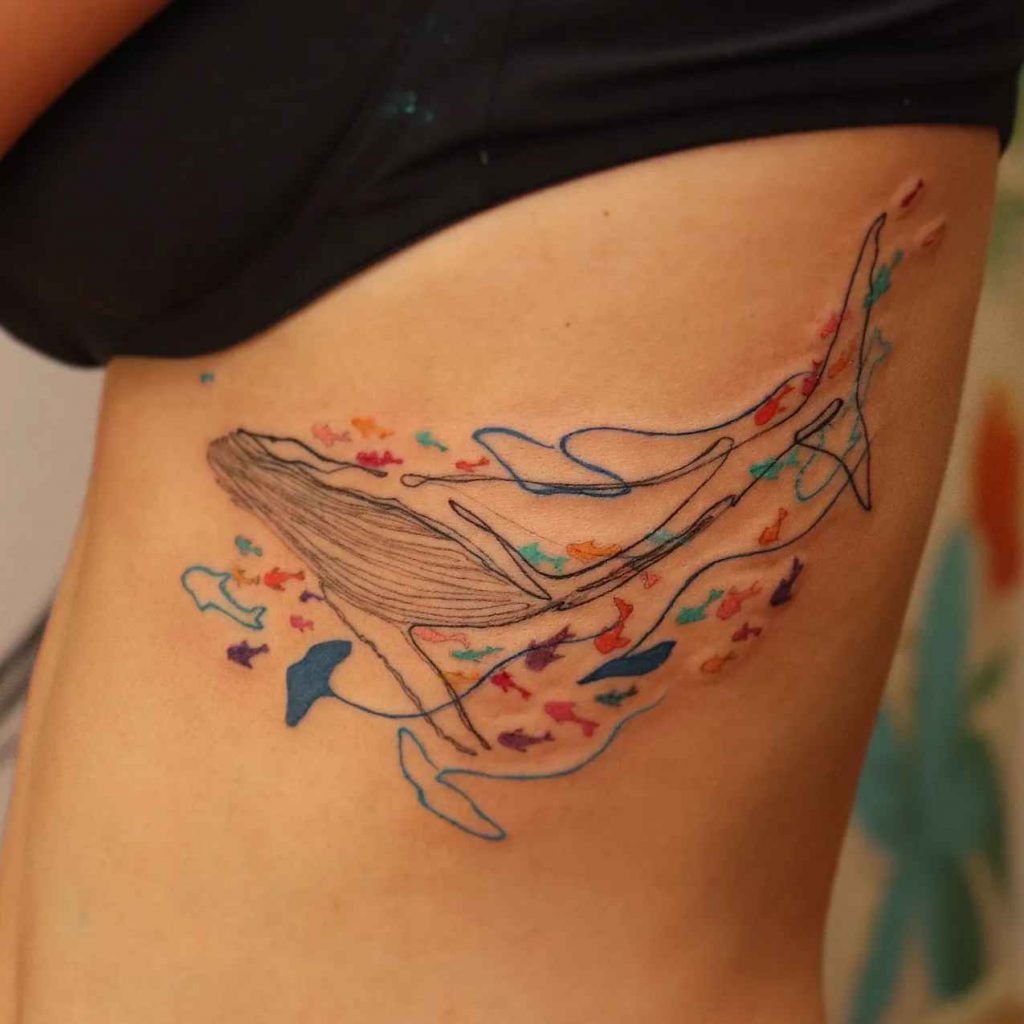 Foto de tatuagem feita por Renata Lembo (@renata.lembo)