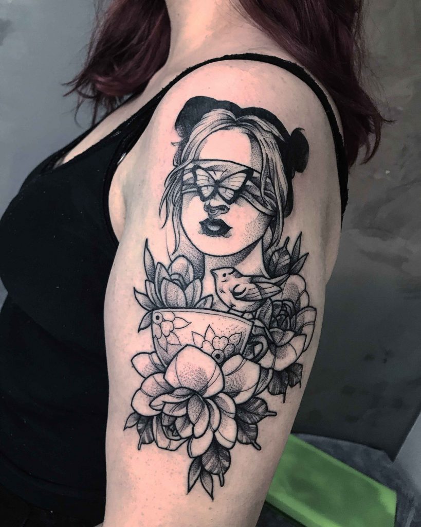 Foto de tatuagem feita por Thiago Siltrad (@thiagosiltrad.tts)