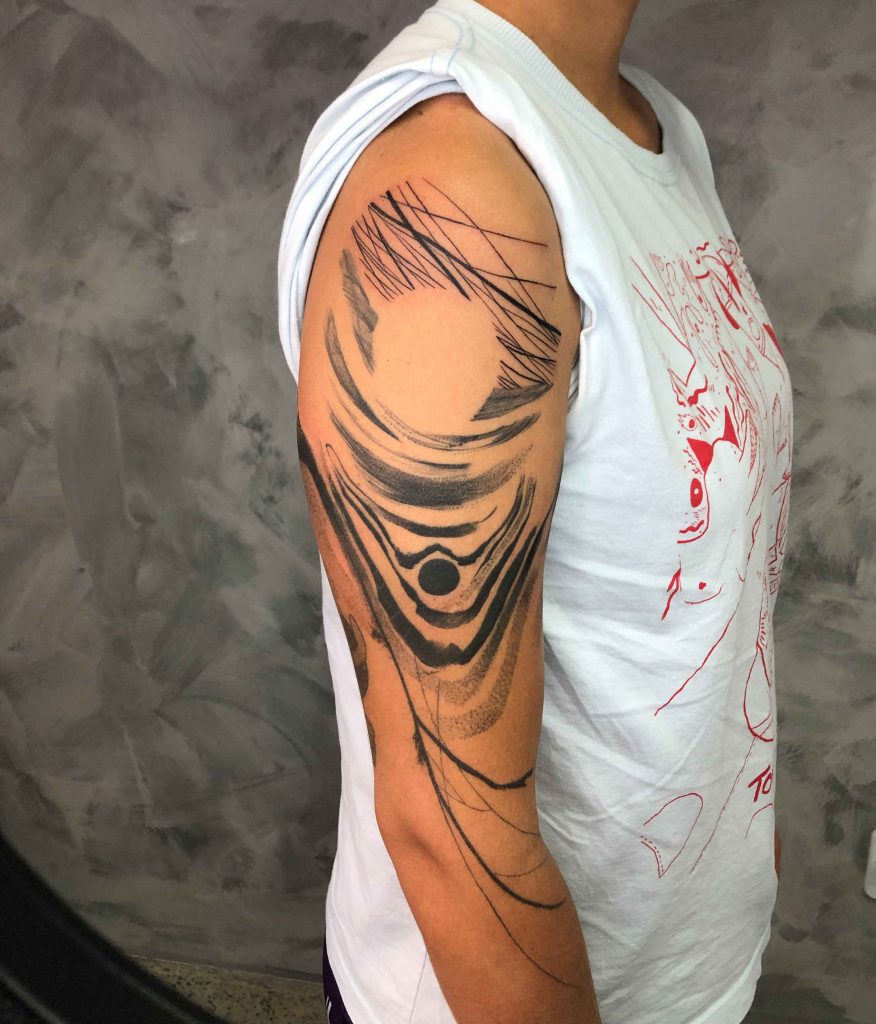 Foto de tatuagem feita por Jess Abreu (@jessssabreu)