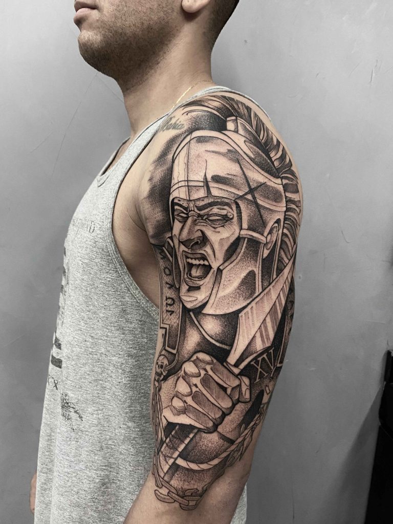 Foto de tatuagem feita por Kobe tattoo (@kobetattooart)