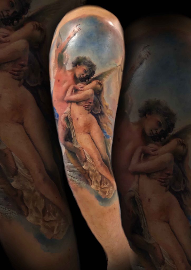 Foto de tatuagem feita por André Tenório (@andretenoriotattoo)