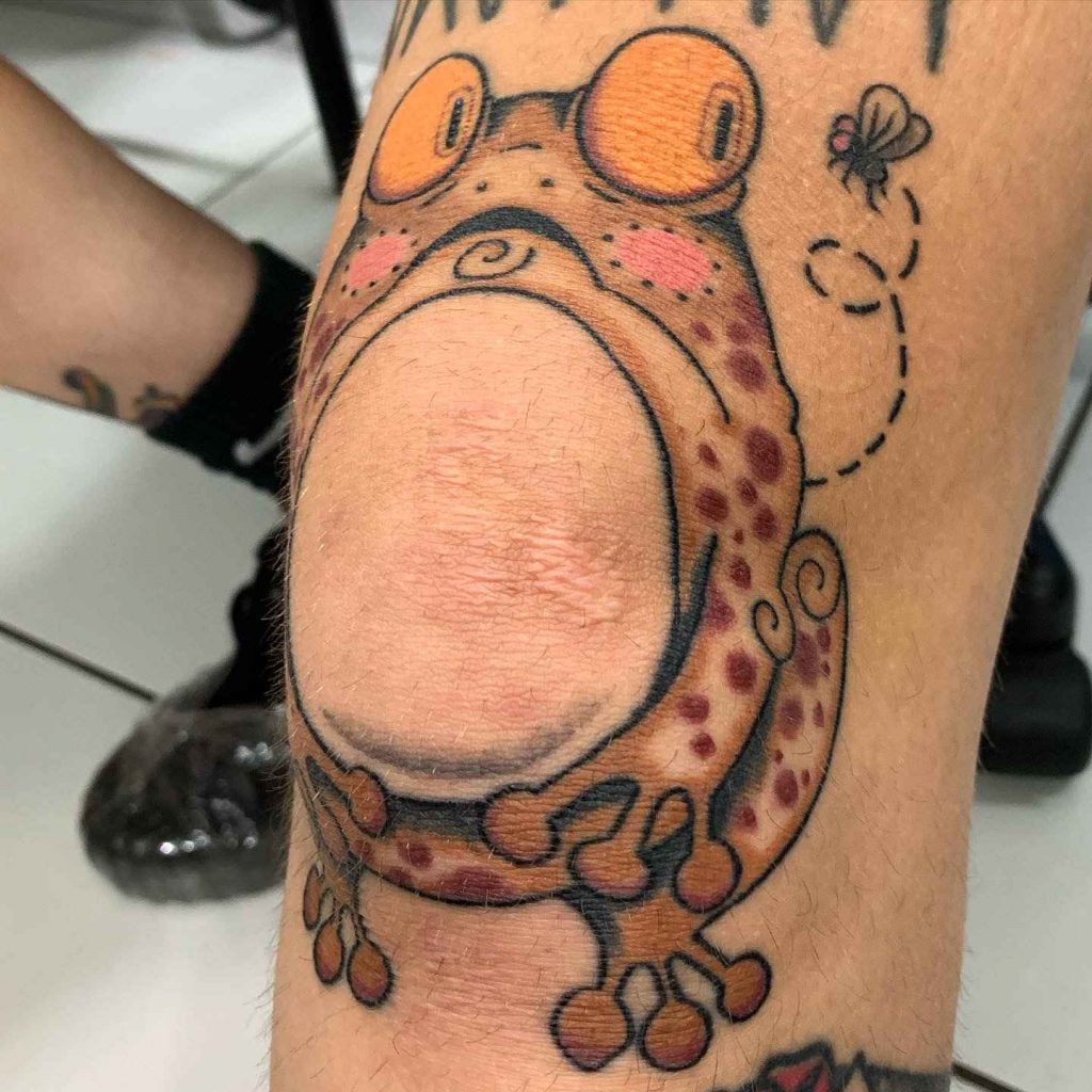 Foto de tatuagem feita por Sue Belacqua (@suebelacqua)