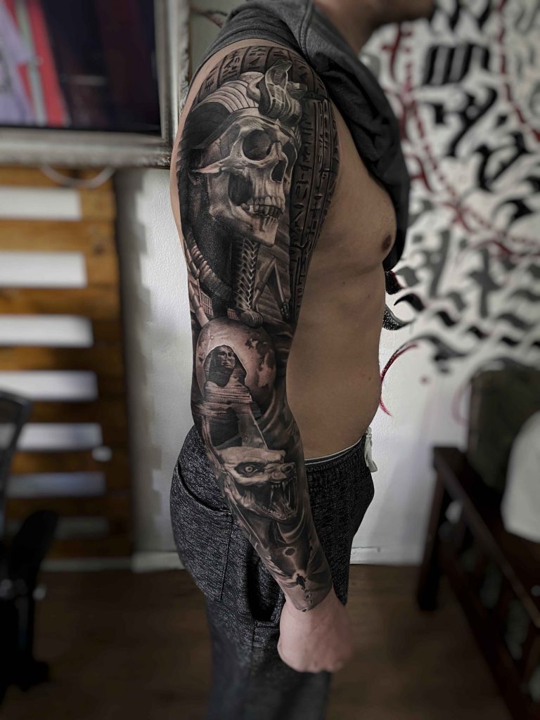 Foto de tatuagem feita por Leonardo Pauletti (@paulettileo)