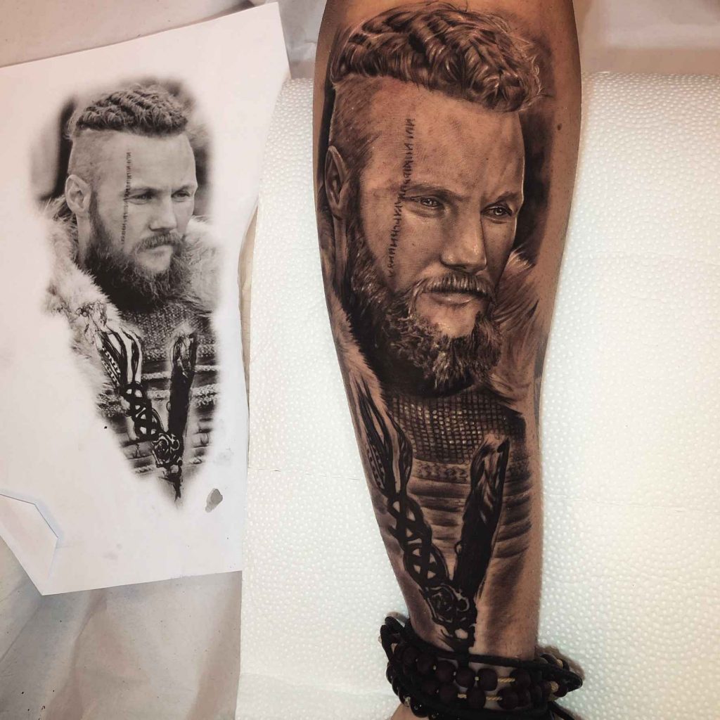 Foto de tatuagem feita por Rick Cedraz (@rickcedraz)