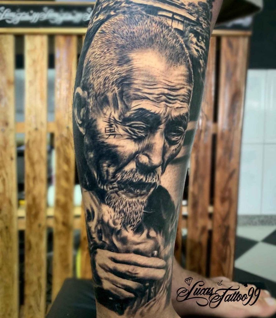 Foto de tatuagem feita por Lucas Santana de Andrade (@lucastattoo99)