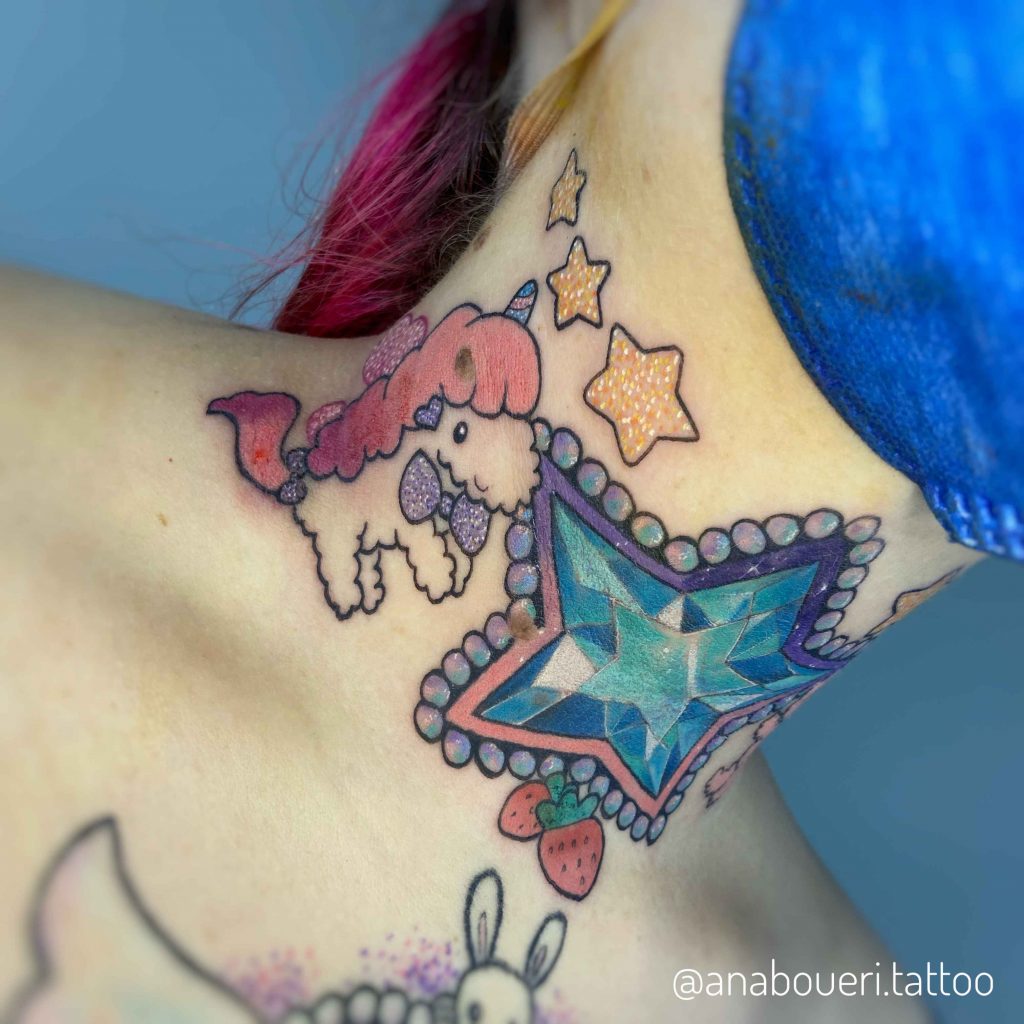 Foto de tatuagem feita por Ana Boueri (@anaboueri.tattoo)