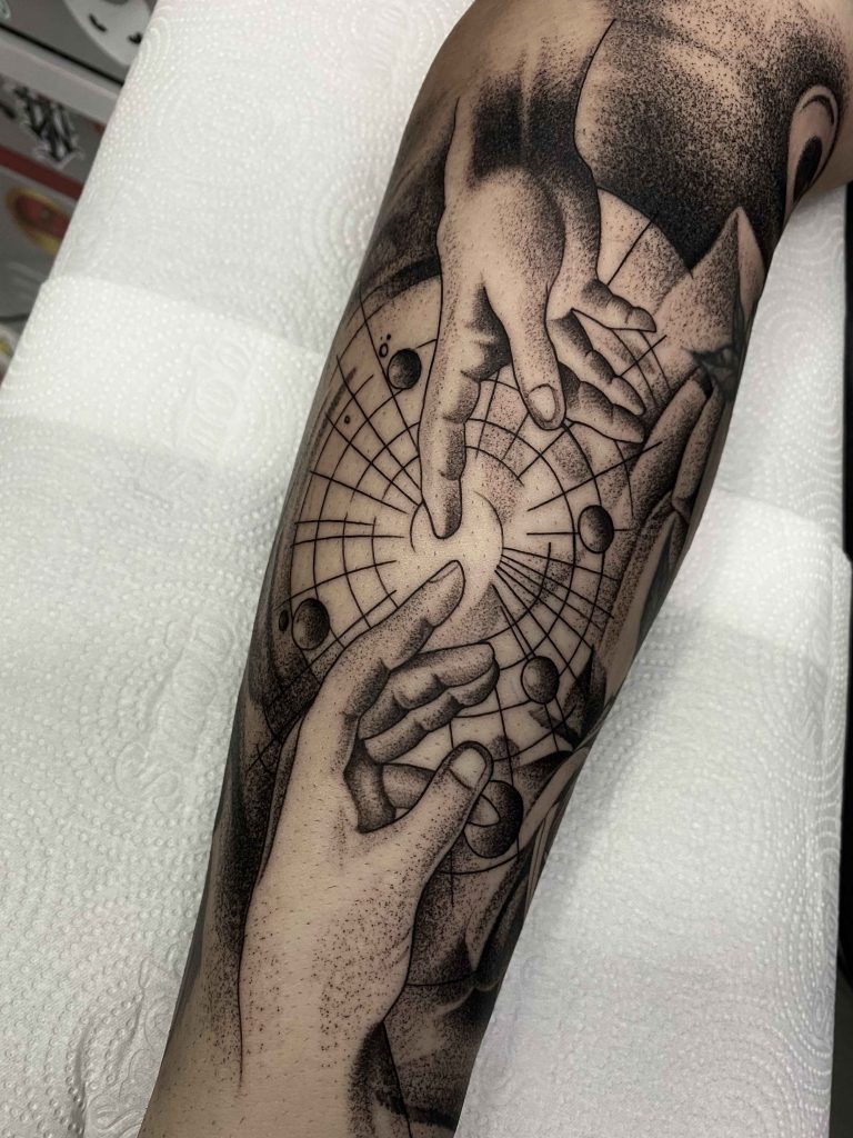 Foto de tatuagem feita por Kobe tattoo (@kobetattooart)
