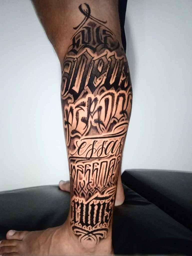 Foto de tatuagem feita por Diego Letter Farias (@diegoletterfarias)