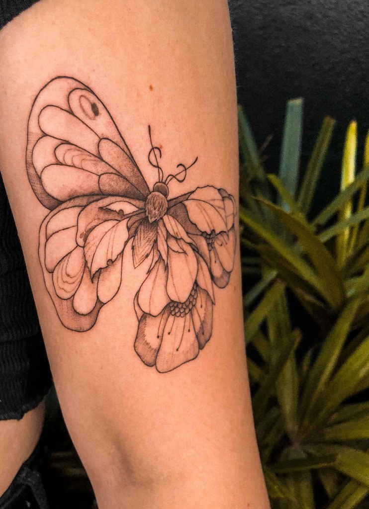 Foto de tatuagem feita por Isabela Borges (@bgsisabelatattoo)