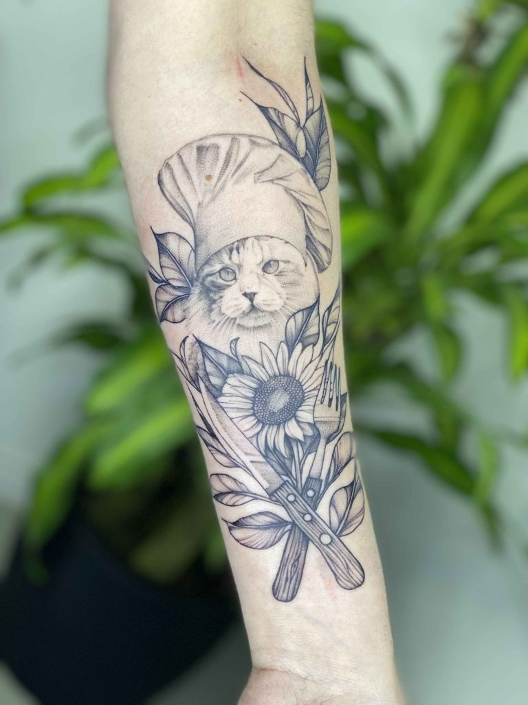 Foto de tatuagem feita por Taynã Ristow (@tay.ristow)