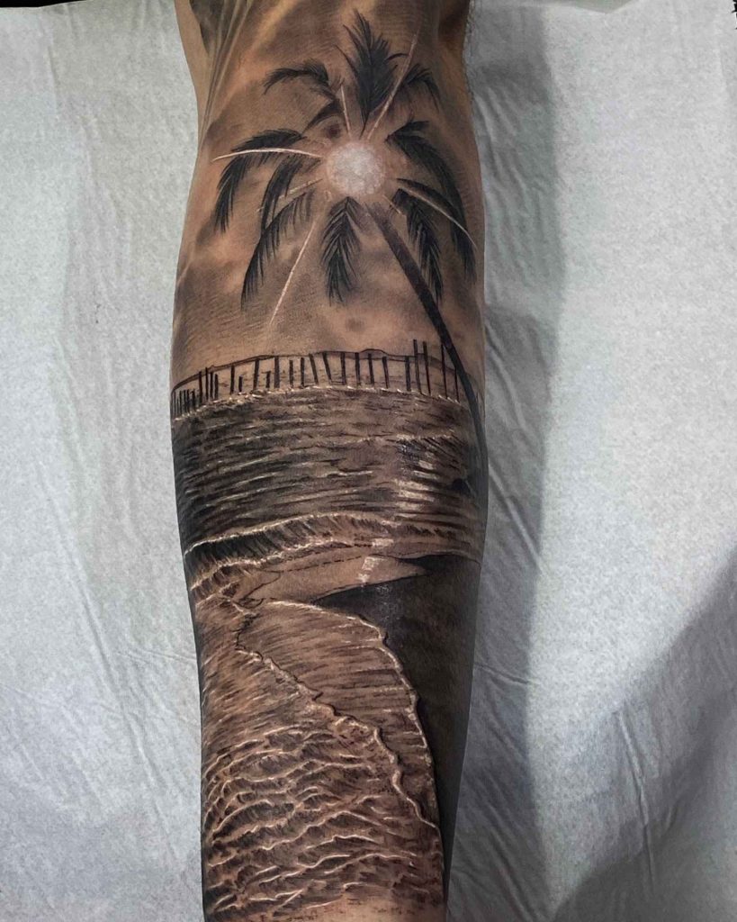 Foto de tatuagem feita por Ale Godoy (@alegodoycxs)