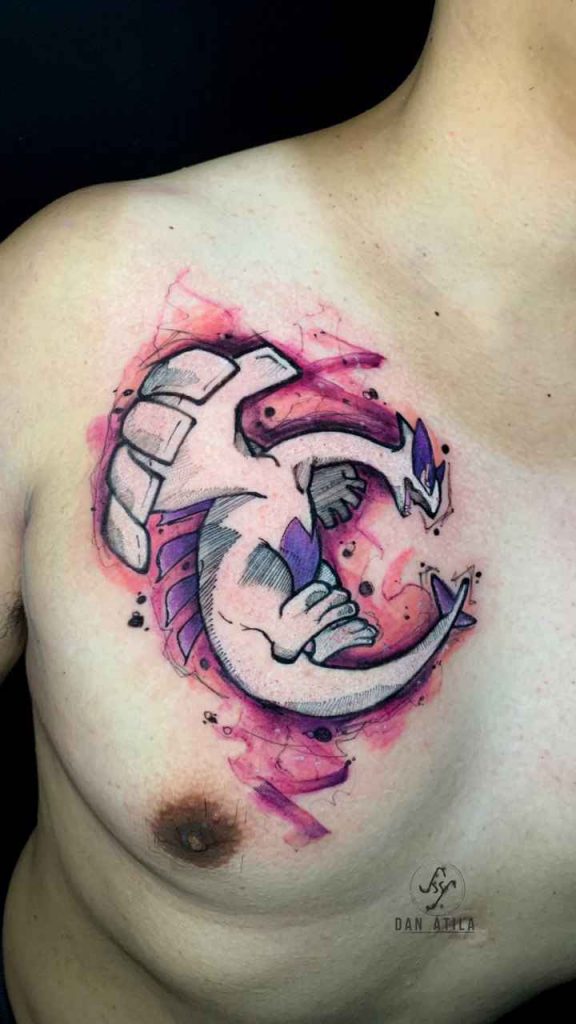 Foto de tatuagem feita por Dan Átila (@dan.atilaa)