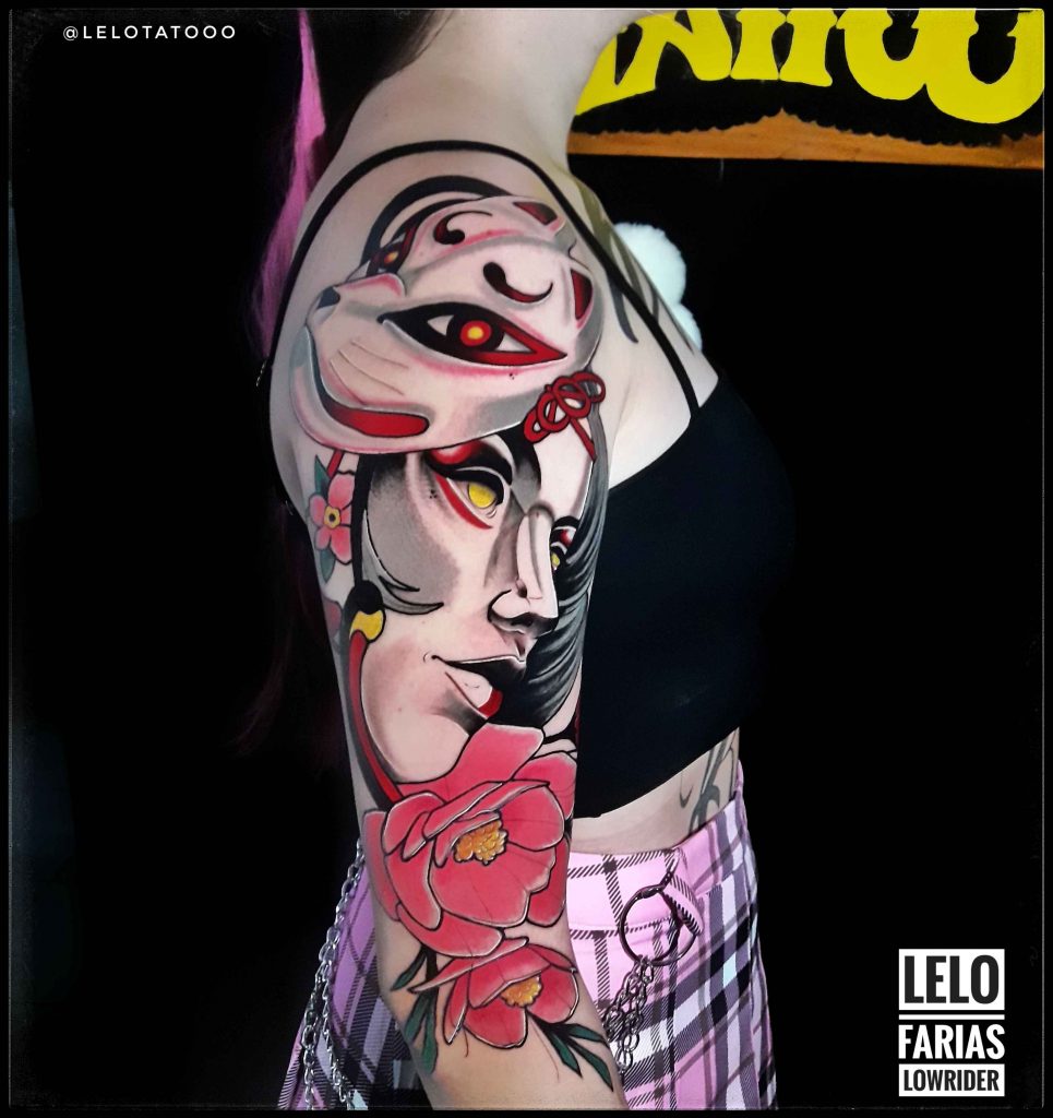 Foto de tatuagem feita por Lelo Farias (@lelotatooo)