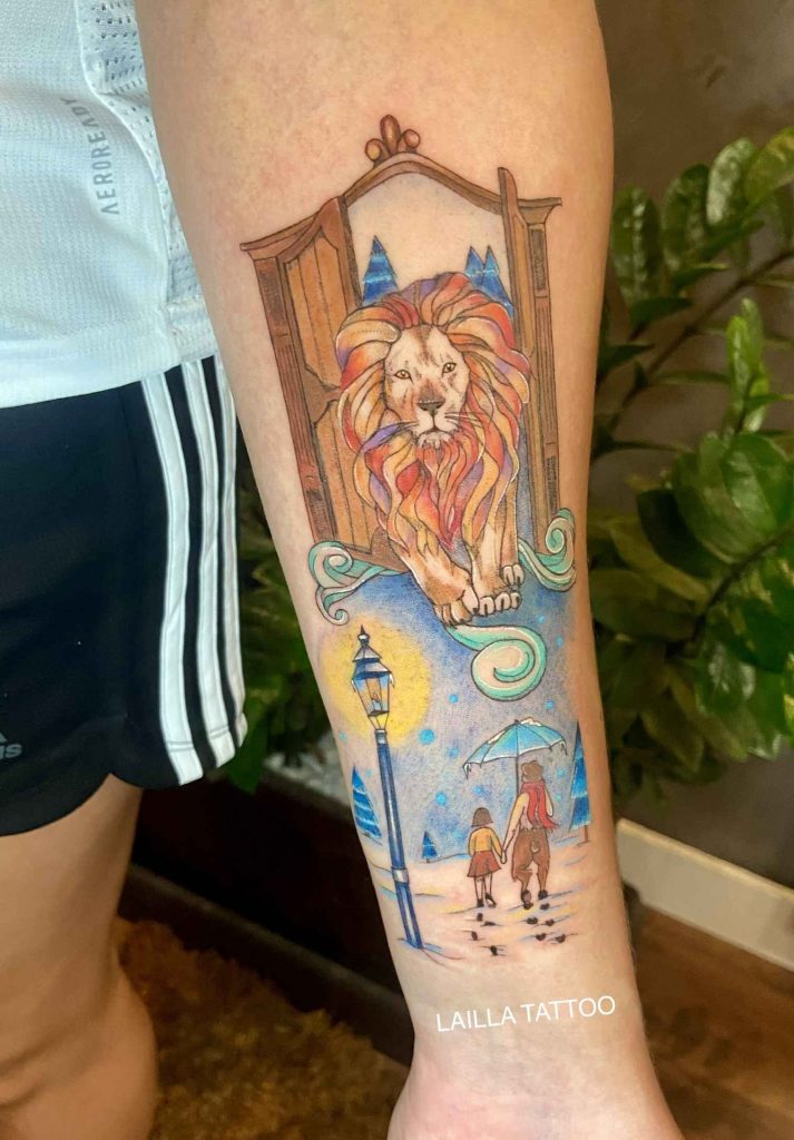 Foto de tatuagem feita por Lailla Fernandes (@laillatattoo)