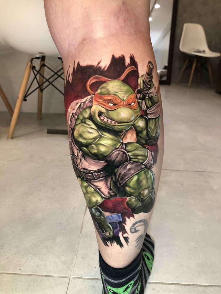 Foto de tatuagem feita por Rick Cedraz (@rickcedraz)