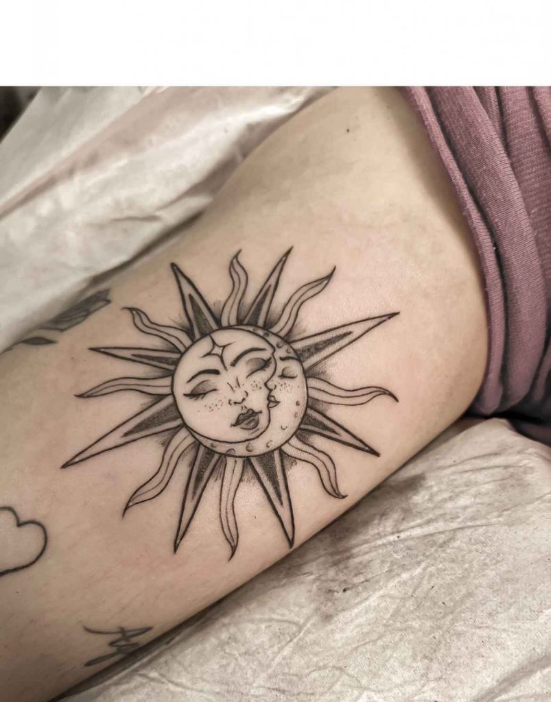 Foto de tatuagem feita por Amanda Lemos Art (@amandalemosart)