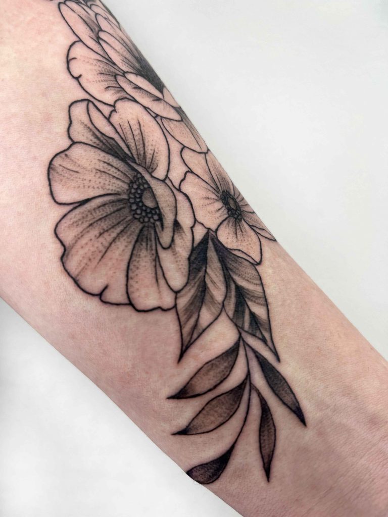 Foto de tatuagem feita por Ranyelle Melo (@rannymelo)