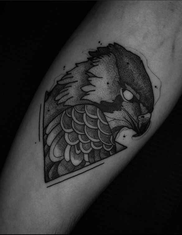 Foto de tatuagem feita por Mateus Turcato (@turcatotattoo)
