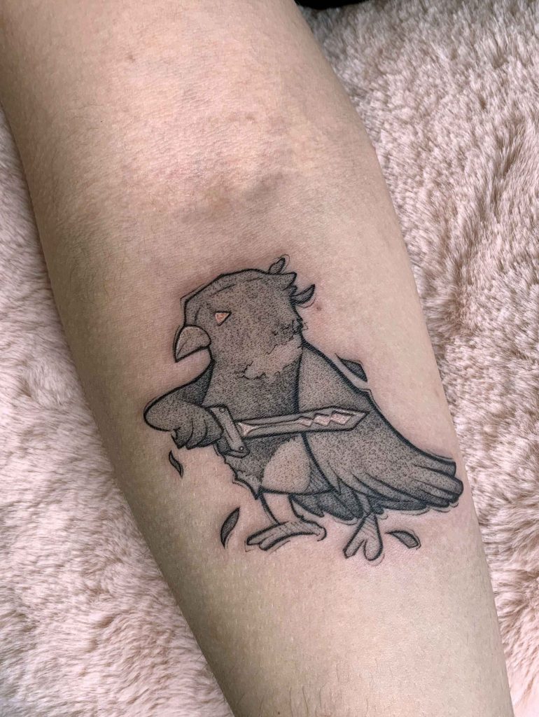 Foto de tatuagem feita por Amanda Palma (@amandap.ink)