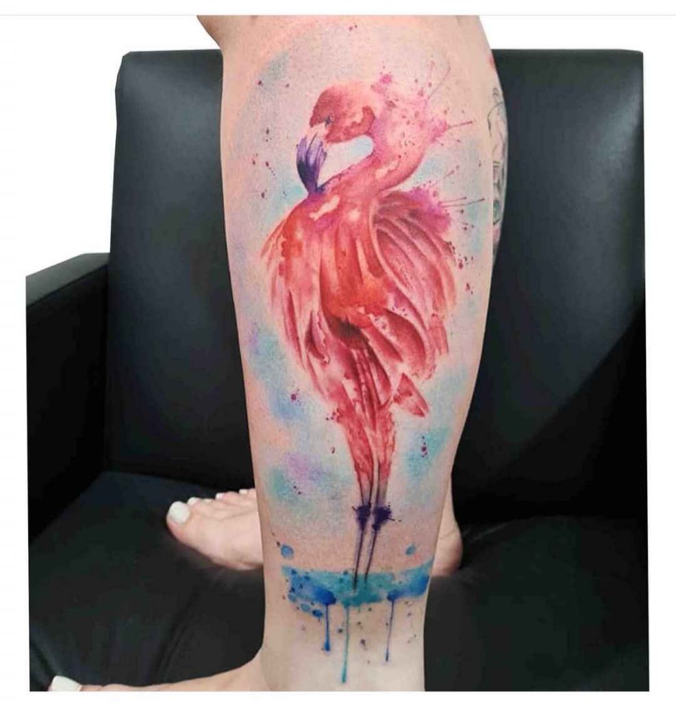 Foto de tatuagem feita por Xebba (@xebba.art)