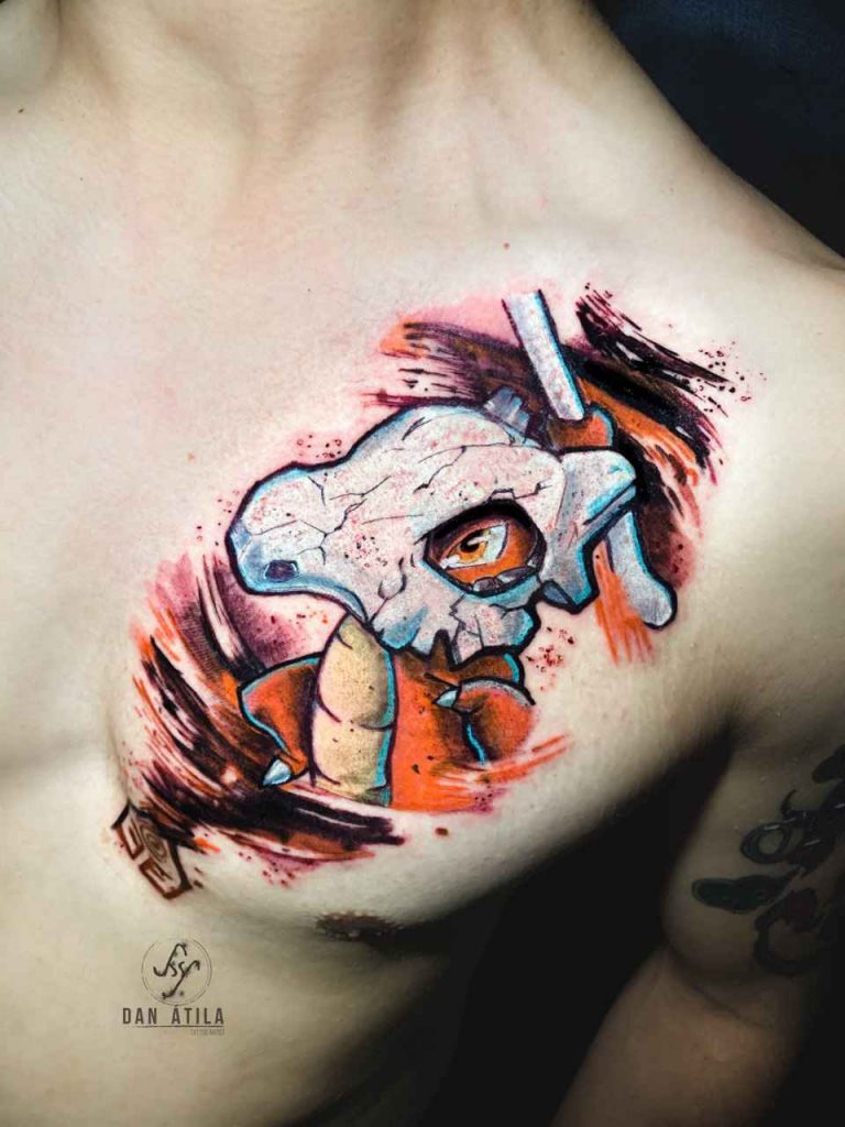 Foto de tatuagem feita por Dan Átila (@dan.atilaa)