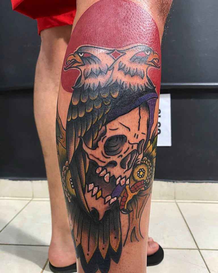 Foto de tatuagem feita por Murilo Barbosa (@2l_tattoo)
