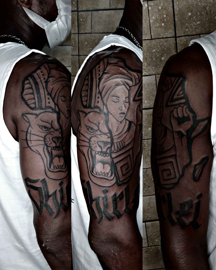 Foto de tatuagem feita por Nane Medusa (@nanemedusa)