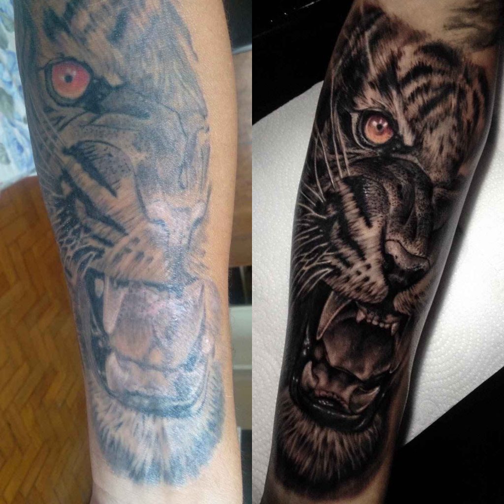 Foto de tatuagem feita por Murilo Paiva (@murilopaivatattoo)