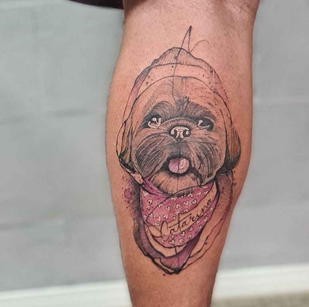 Foto de tatuagem feita por Victor Garajau (@victorgarajautattoo)