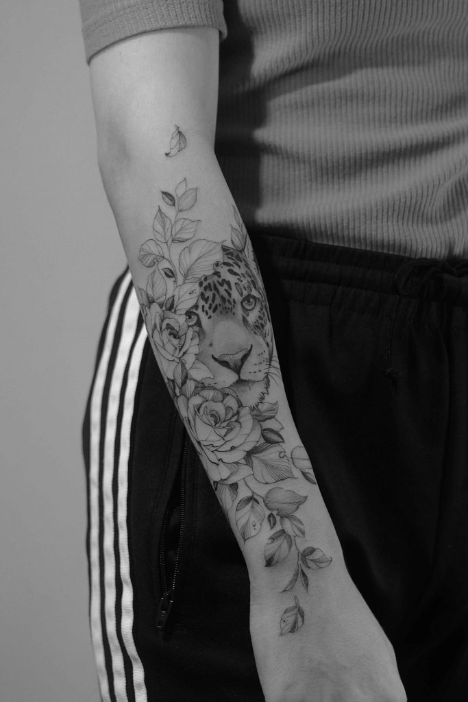 Foto de tatuagem feita por Guilherme Becker (@guilhermebeckertattoo)