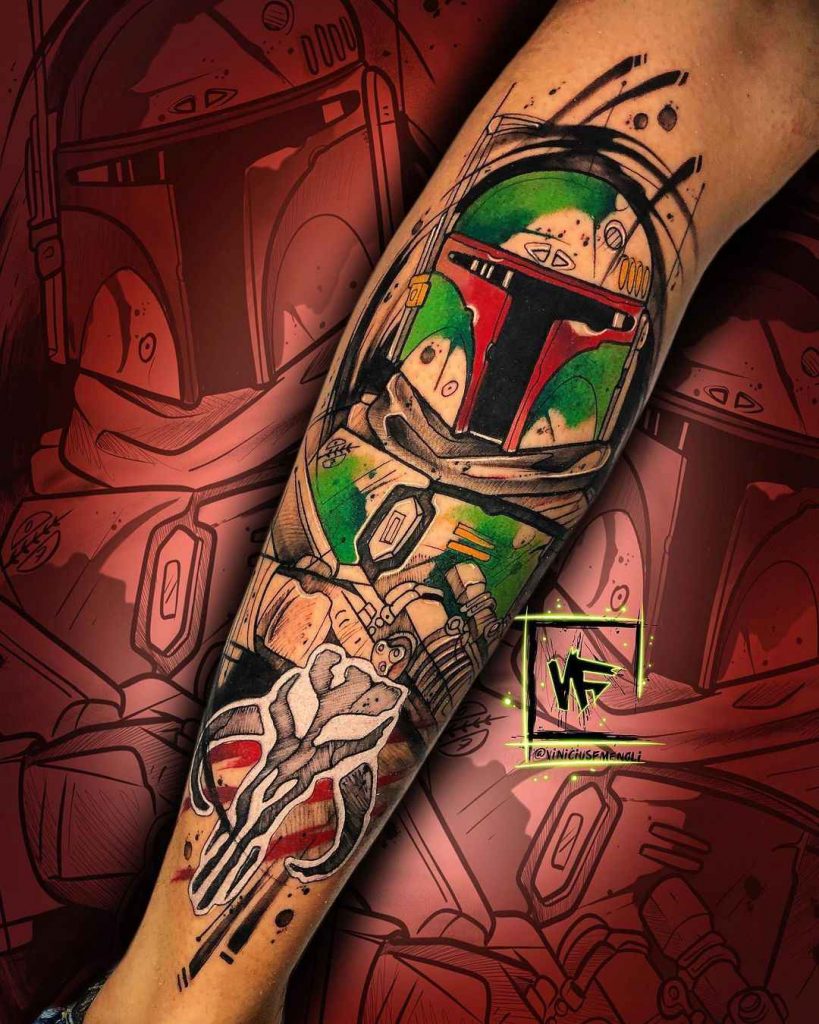 Foto de tatuagem feita por Vinicius Forte (@viniciusfmenoli)