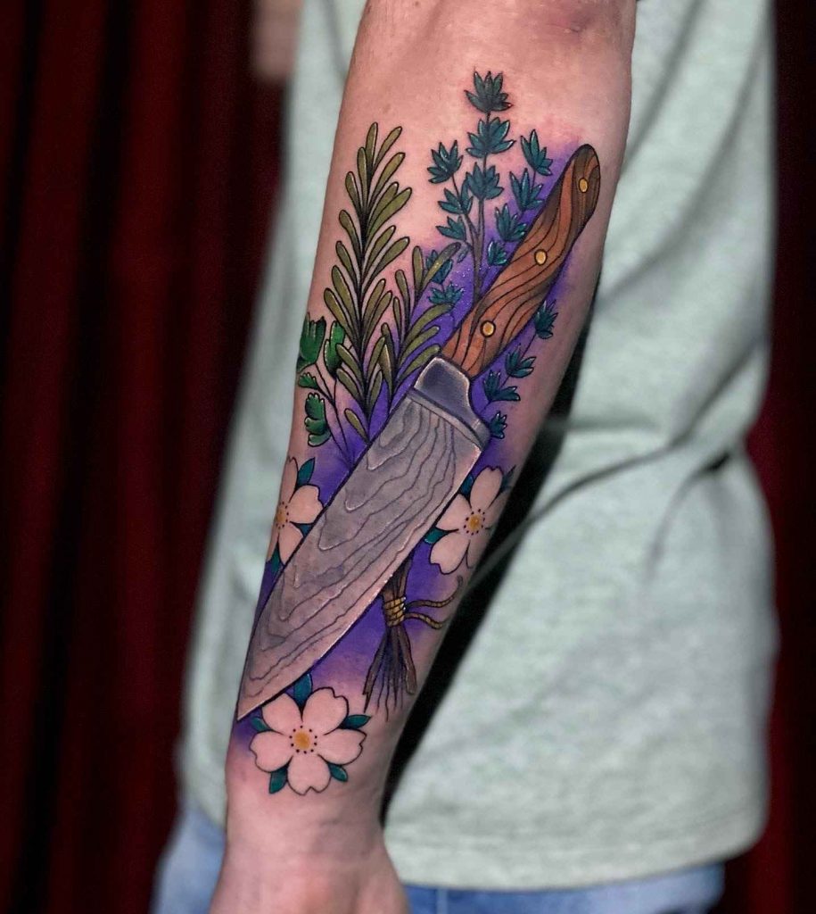 Foto de tatuagem feita por Gabriel Genari (@genari_ink)