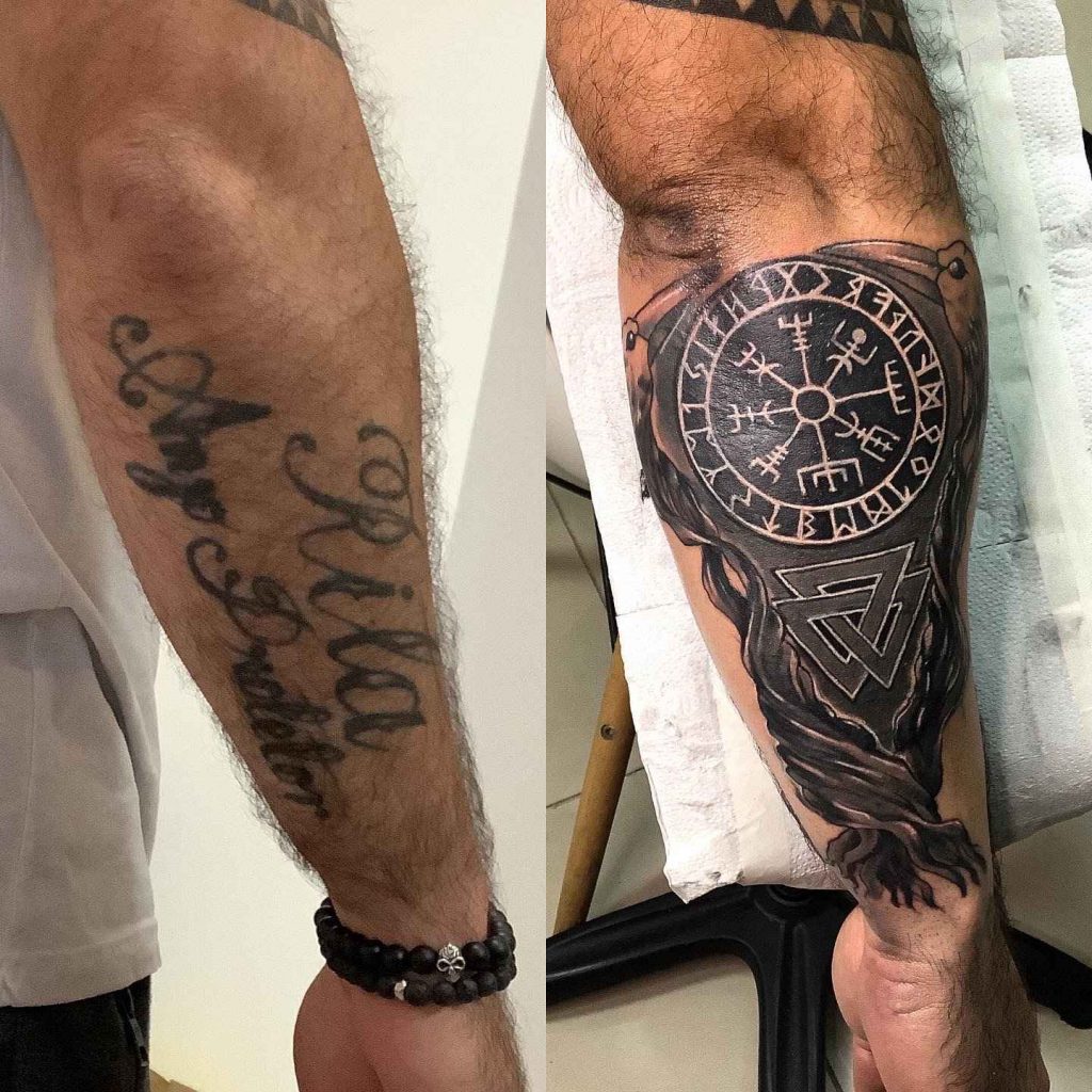 Foto de tatuagem feita por Murilo Paiva (@murilopaivatattoo)