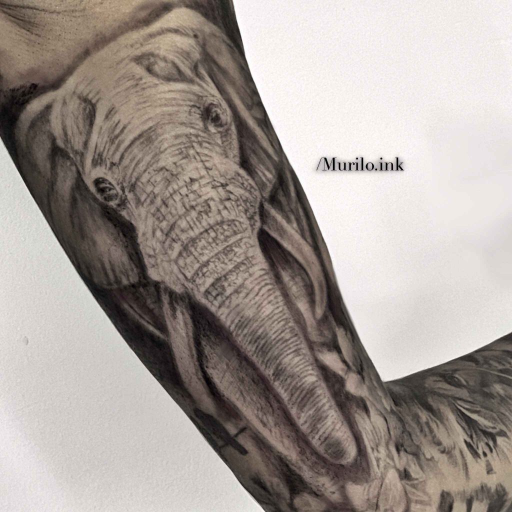 Foto de tatuagem feita por Murilo Babachinas (@murilo.ink)