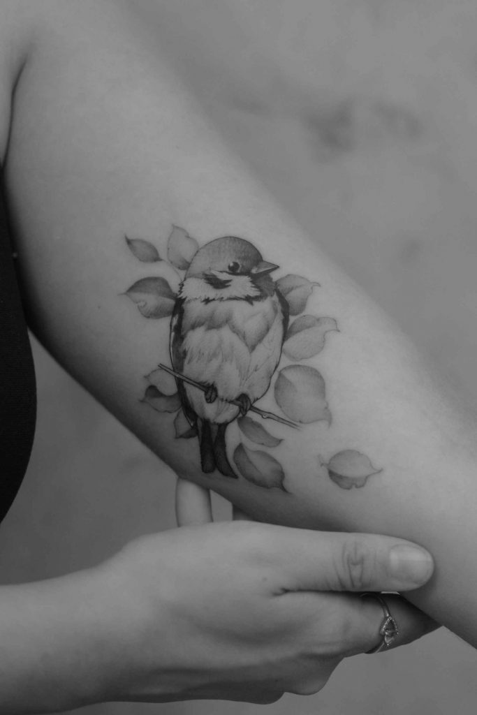 Foto de tatuagem feita por Guilherme Becker (@guilhermebeckertattoo)