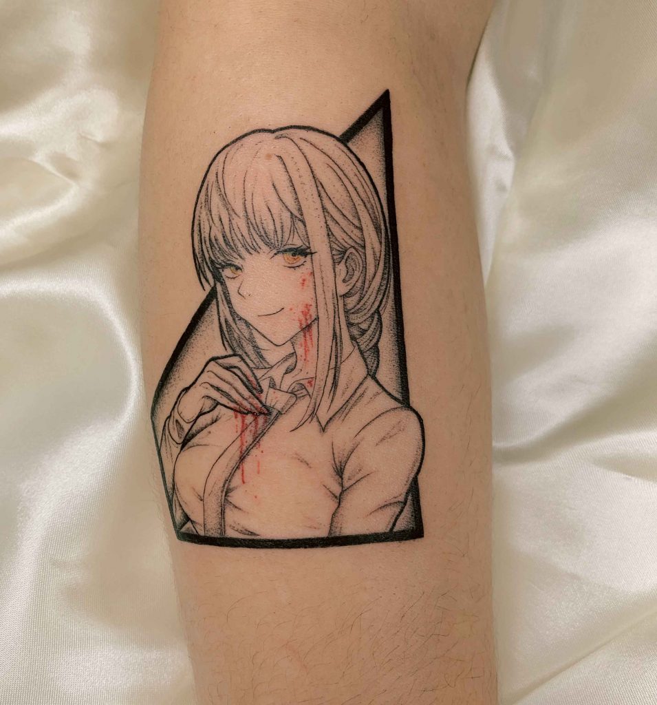 Foto de tatuagem feita por Jessica Braun (@brauntattoo)