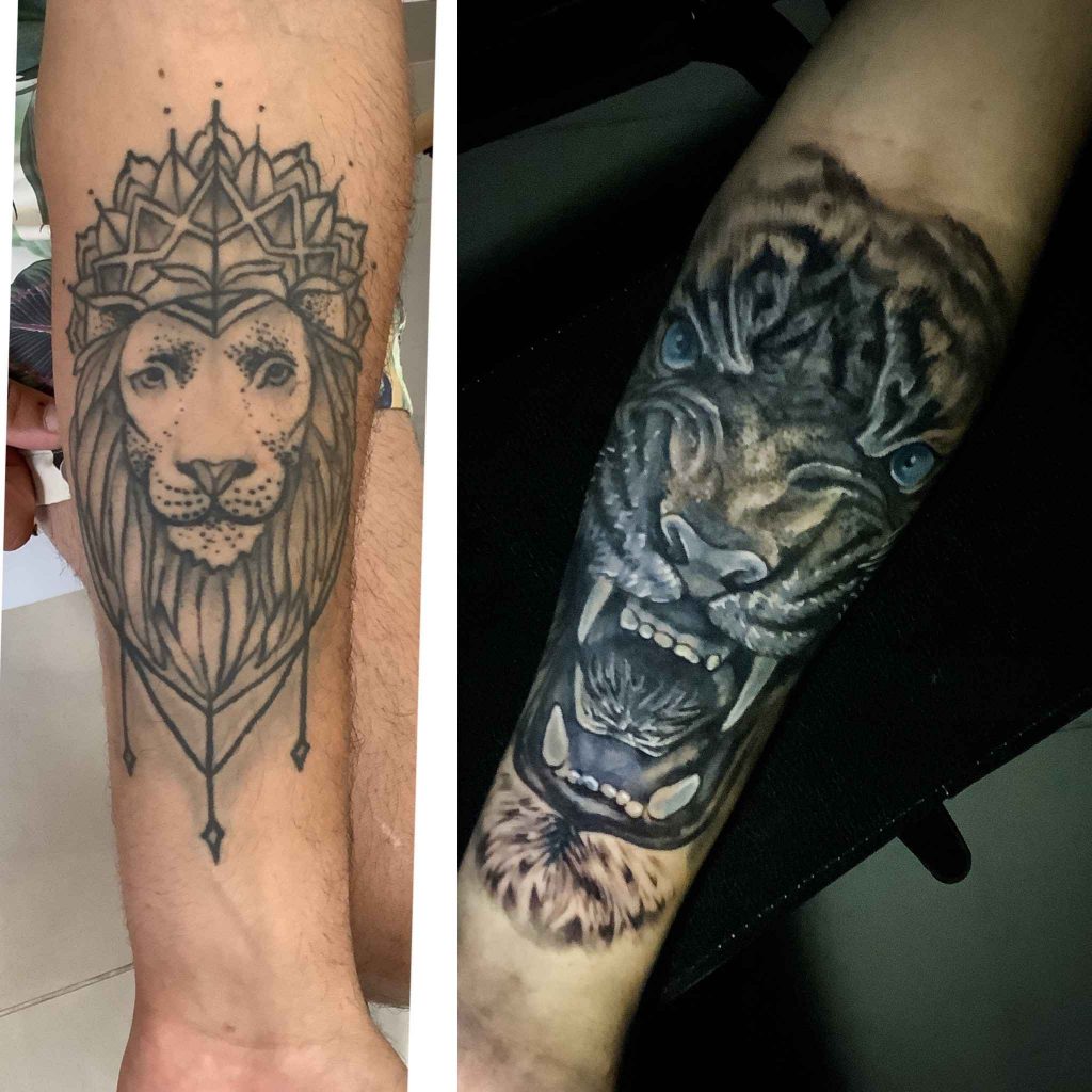 Foto de tatuagem feita por Murilo Paiva (@murilopaivatattoo)