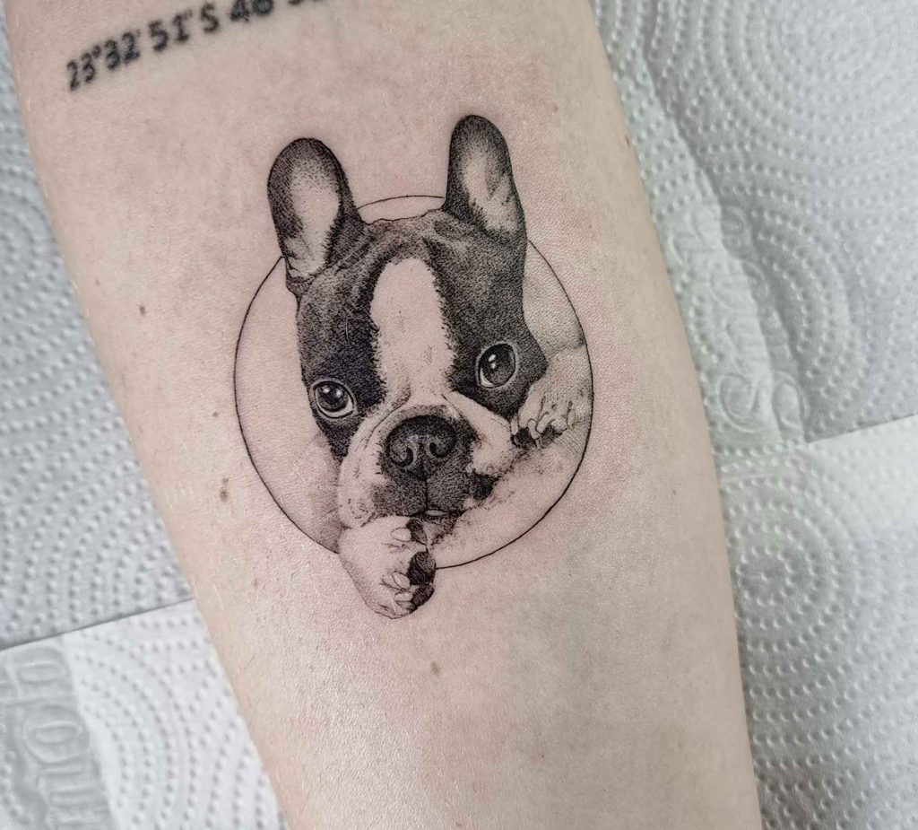 Foto de tatuagem feita por Melina Tattoo (@melinatattoo)