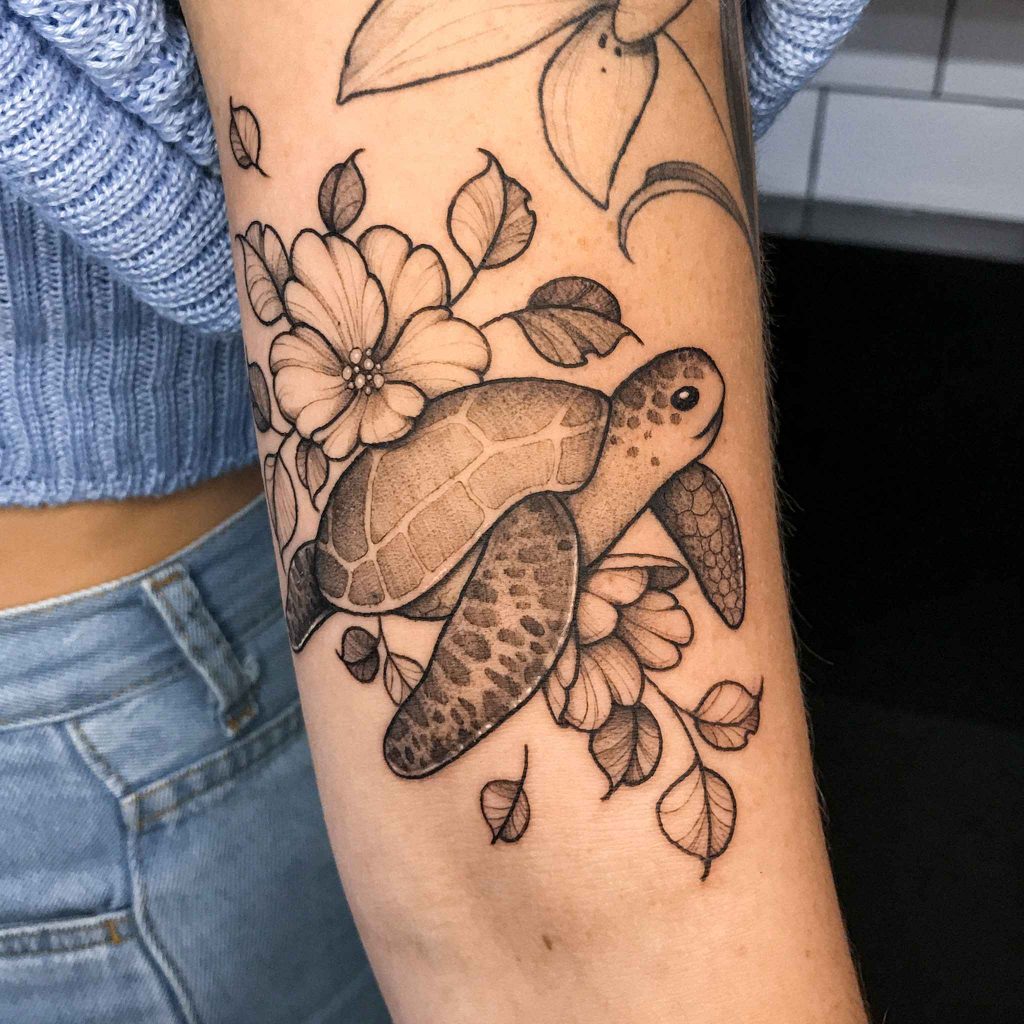 Foto de tatuagem feita por Ana Guiotto (@anaguiotto.ink)