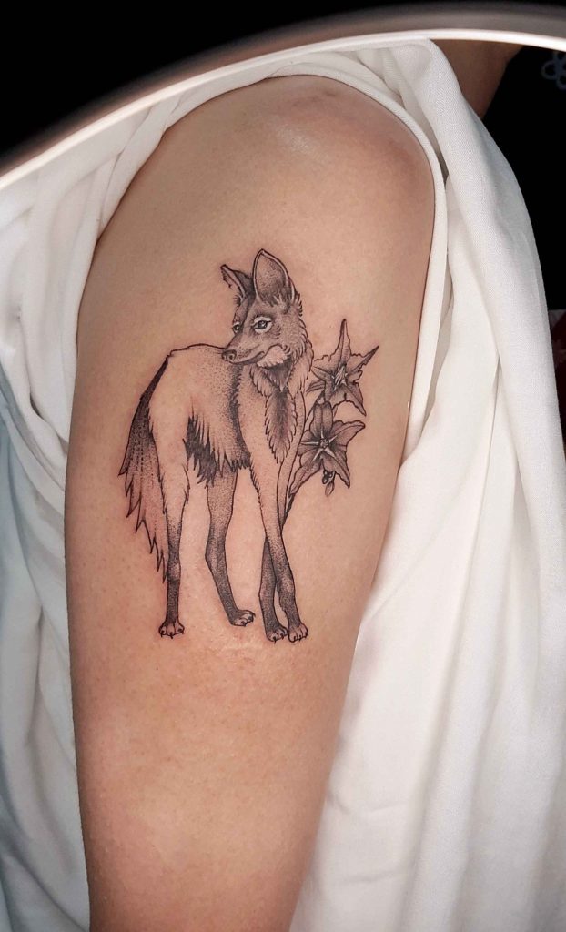 Foto de tatuagem feita por Cínthia Cavalini (@cinthiacavalinitattoo)