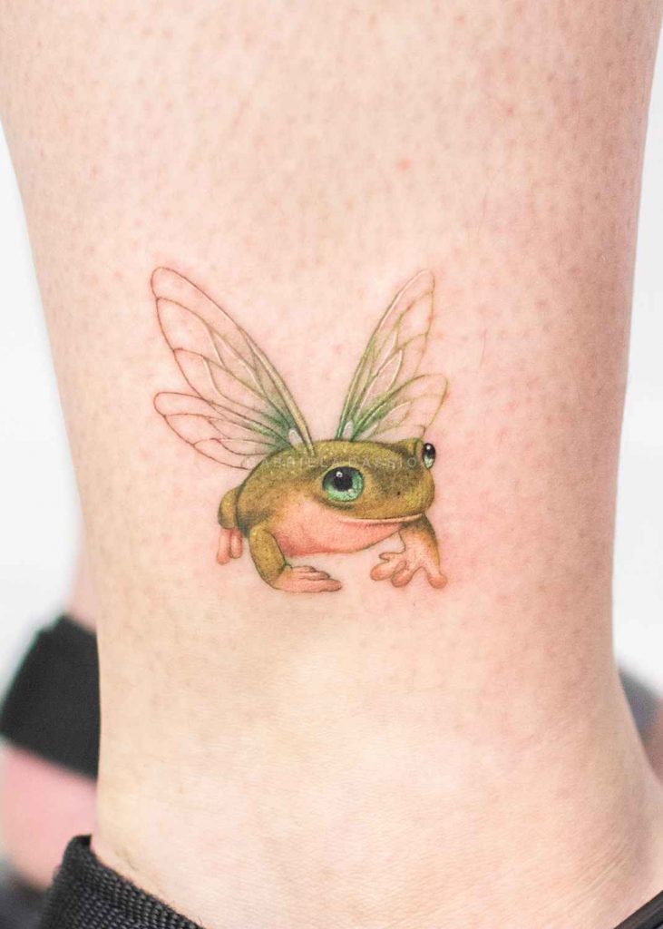 Foto de tatuagem feita por Gabriela Dássio (@gabrieladassio)