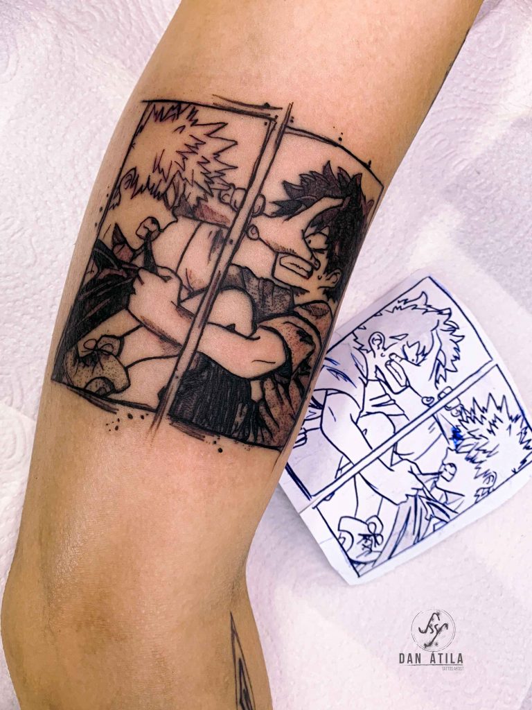 Foto de tatuagem feita por Dan Atila (@dan.atilaa)